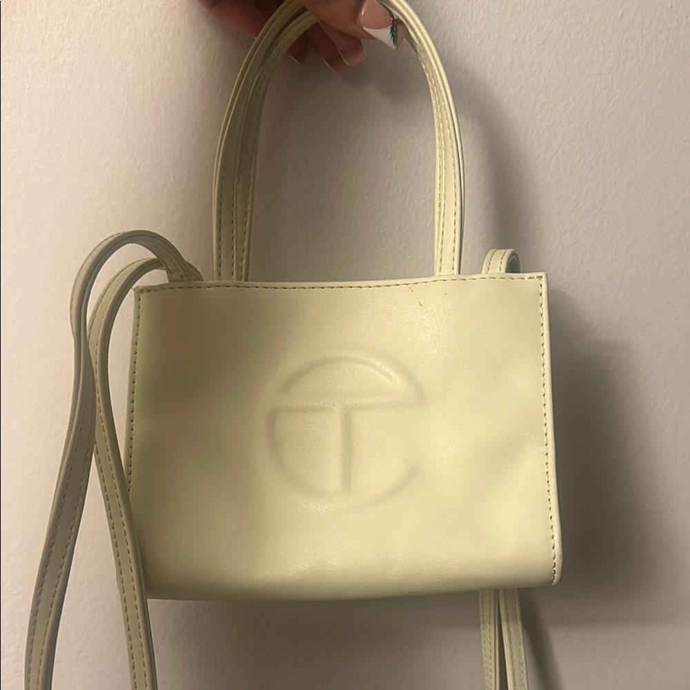 Telfar Ivory Mini Bag